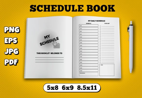 Finding the Perfect Schedule Book Template for Amazon KDP Publishing