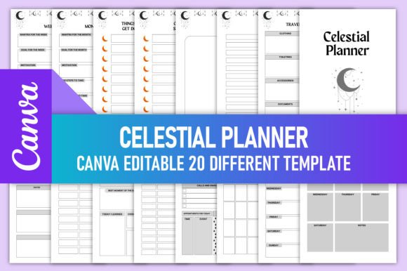 Navigate Your Universe with the Editable Celestial Planner
