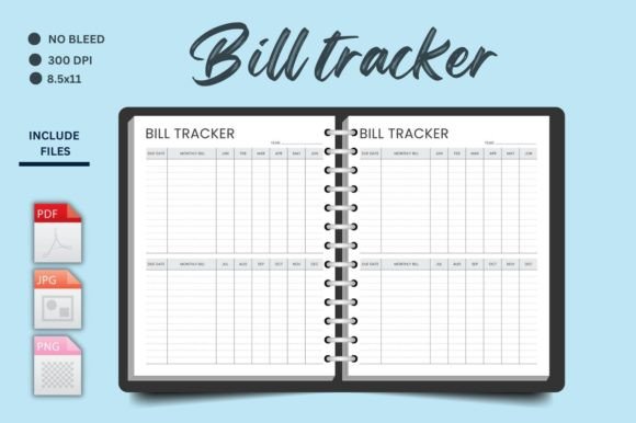 The Bill Tracker Kdp Planner: Your Digital Solution to a Tangible Financial Habit