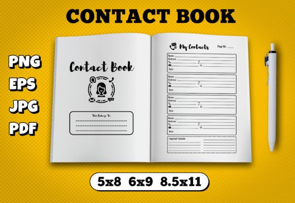 Understanding the Contact Book KDP Interior for Self-Publishers