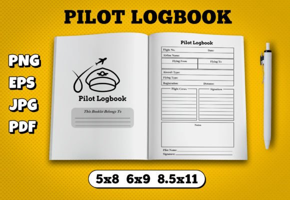 Your Next Amazon KDP Project: A Pilot Log Book Interior